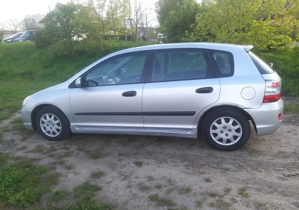 Honda Civic cena 7300 przebieg: 271000, rok produkcji 2004 z Sopot małe 631